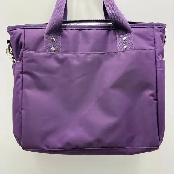 Scorlia Insulated Lunch Tote Cooler Bag in Purple - Picture 3 of 10